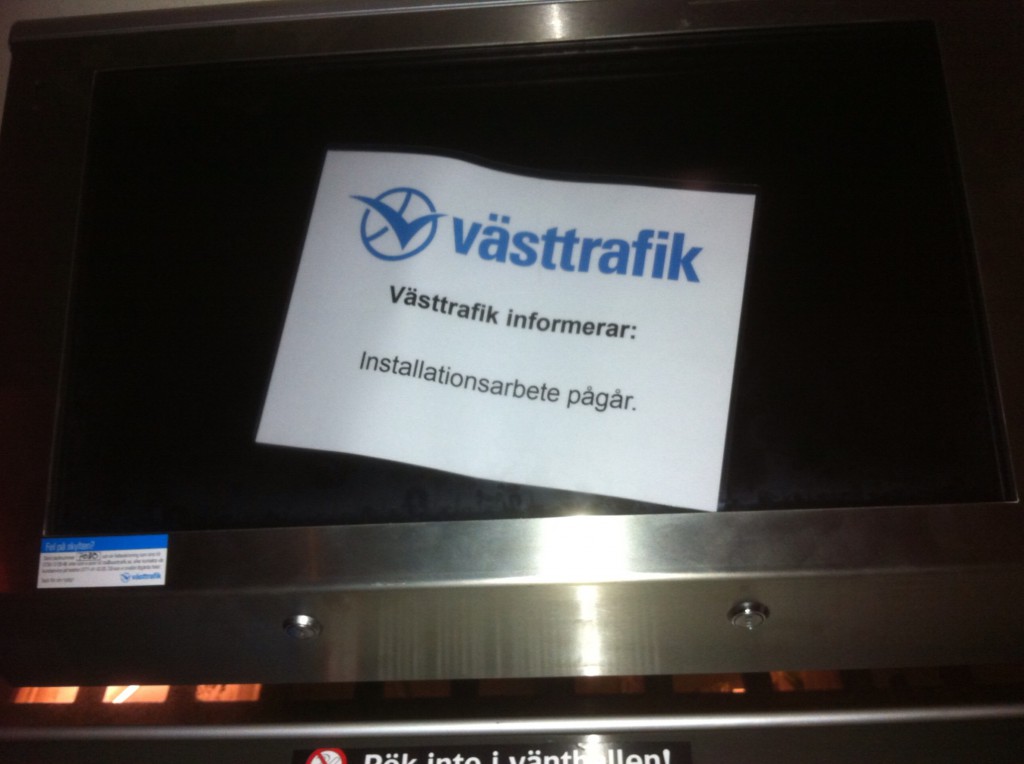 Västtrafik är inte redo